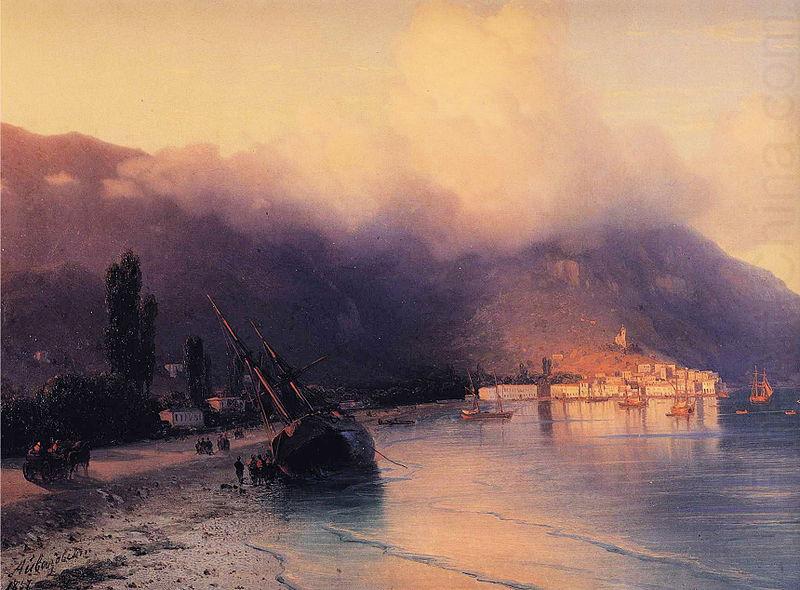 Ivan Aivazovsky View of Yalta china oil painting image